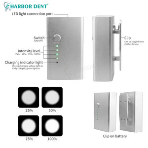 Faro per dentaria 4.0X/5.0X Ergo <span class=keywords><strong>Loupes</strong></span> 5W LED regolabile luminosità faretto <span class=keywords><strong>Clip</strong></span> su batteria strumenti odontoiatria - Product Image 3
