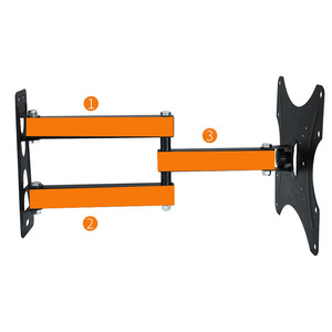 200x200 VESA <strong>TV</strong> <strong>Wall</strong> Mount Articulating <strong>TV</strong> StandSwivel and Tilt <strong>TV</strong> <strong>Bracket</strong> for 17 to <strong>42</strong> <strong>Inch</strong> up to 77 Lbs - Product Image 4