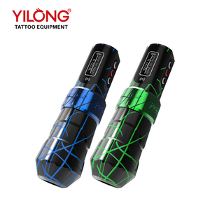 เครื่องสักโรตารี่ยี่ห้อ Yilong รุ่น Camouflage แบตเตอรี่ 2000mAh พร้อมจอ LCD ไร้สาย และหัวต่อ RCA - Product Image 5