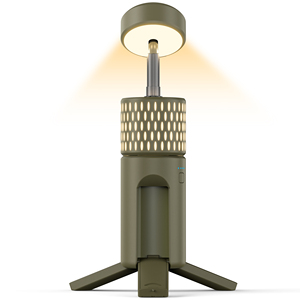 <span class=keywords><strong>Linterna</strong></span> LED recargable <span class=keywords><strong>verde</strong></span> para actividades al aire libre con luz blanca impermeable IP54 brillante - Product Image 3