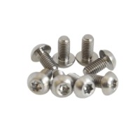Vis de fixation de rotor Torx simple en acier T25 M5x10 GR5 TC4, sur mesure, vente en gros, pour vélo, fabriquées en Chine