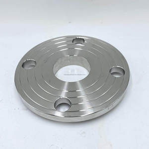 Bride plate de soudage à surface polie en acier inoxydable/acier au carbone/acier allié, connexion par soudure à queue de lapin, <span class=keywords><strong>face</strong></span> d'étanchéité pour la chaleur - Product Image 6