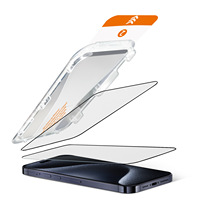 Protection d'écran en verre trempé anti-poussière et anti-empreintes digitales HD avec réparation automatique, antichoc, couverture intégrale pour iPhone 17 16 15 14 13