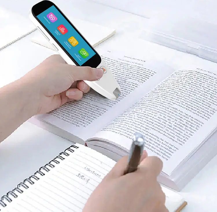 Tendencia 2023 Scanner De Texte Pen Chinese English Text Reading Translator Aparato Traductor Boligrafo Lapicero Traductor