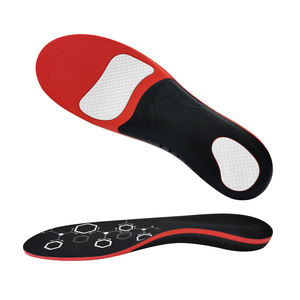 Fashion Design Full Length <b>Cushioned</b> Arch Support Pain Relief Flat Foot Orthopedic Bowlegs Correction Orthotic Insoles - Product Image 1