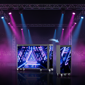 จอ LED แบบพกพา P2.604 รูปทรงหกเหลี่ยม สำหรับโต๊ะดีเจ จอแสดงผลตั้งโต๊ะ หน้าจอ LED ในร่ม เหมาะสำหรับเวทีไนท์คลับ - Product Image 5
