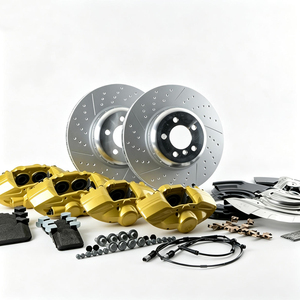 ชุดเบรกสปอร์ตสีเหลืองรุ่นอัพเกรด 34112450469 สำหรับ BMW ซีรีส์ 3 F31 F30 ซีรีส์ 4 F32 F33 ซีรีส์ 1 F20 F21 - Product Image 1