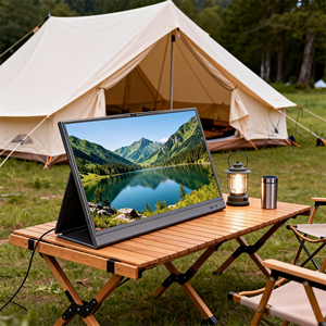 <span class=keywords><strong>Ofertas</strong></span> por Tiempo Limitado: Monitor Portátil Ultradelgado de 15.6 Pulgadas, 3840x2160, Full HD, IPS, Ligero, para Computadora Portátil y PC - Product Image 1