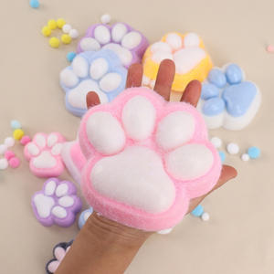 CHENXI Juguete Antiestrés Squishy Taba Súper Grande de TPR de 12 cm, Rosa/Multicolor, 186 g, para Niños y Adultos - Product Image 1