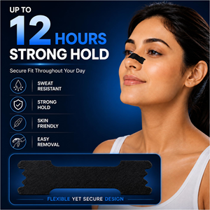 Produits pour le sommeil : Bandes nasales anti-ronflement sans latex, 30 pièces, pour dormir et faire du sport - Product Image 2