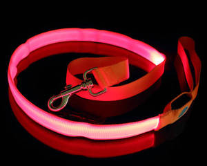 Collar para mascotas perro iluminación LED luminosa carga impresión personalizada diseñador alta gama al por mayor hecho en China <span class=keywords><strong>material</strong></span> de nailon - Product Image 6