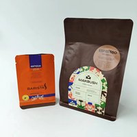 Rouleau de film plastique à impression personnalisée, sachet de thé, sachets de pain, pochette à bec debout, sacs en mylar pour biscuits et biscuits