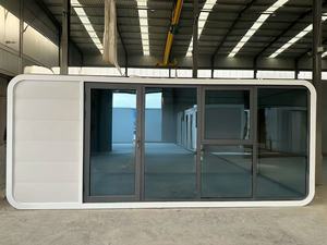 <span class=keywords><strong>Casa</strong></span> Container Mobile in Acciaio con Pannelli Sandwich in PU, Impermeabile ed Ecologica, per Centro di Servizi Comunitari e Ufficio, 20 Piedi, Modello Apple - Product Image 2