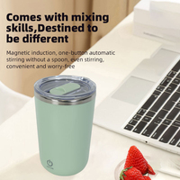 Nueva Taza Mezcladora Automática Inteligente de Acero Inoxidable Recargable, Taza de Café con Autoagitación Magnética