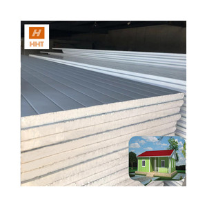 Panneau d'<span class=keywords><strong>isolation</strong></span> en <span class=keywords><strong>polyuréthane</strong></span> de haute qualité, panneau sandwich pour <span class=keywords><strong>plafond</strong></span> et mur, vente en gros usine - Product Image 1