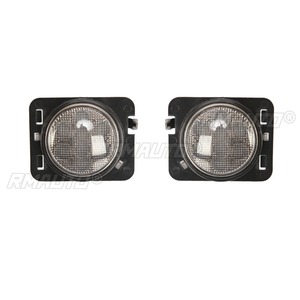 Car Wheel Brow <b>Light</b> <b>LED</b> Turn Signal for Jeep JK Wrangler 2007-2017 Body Kit Car Accessories - Product Image 3