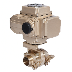 COVNA Tariff Reduction Electric Valve DN100 4 Inch 24V DC Seat <b>Tri</b> <b>Clamp</b> Connection Food Grade Stainless Steel Motor Operated - Product Image 2