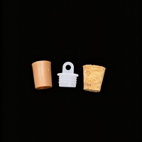 Bouteille à Vœux Miniature en Plastique Peiquan, Bouteille Flottante en PET Cœur Étoile, Bouteille Transparente DIY à Recharger, Accessoires de Kit Magique