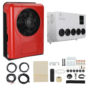 Climatiseur électrique 12V 24V Camion RV Sleeper Parking Climatiseur Cabines Camion <span class=keywords><strong>Mini</strong></span> Split Refroidisseur d'air Ventilateur Sans Carburant - Product Image 1