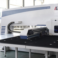 Máquina Punzonadora CNC para Acero Inoxidable, Acero al Carbono y Aluminio