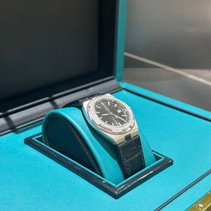 Montre automatique mécanique de luxe unisexe avec lunette saphir, étanche, bracelet en cuir véritable et aiguilles - Product Image 3