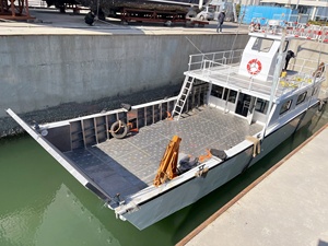 YAMANE Nouveau bateau de transport de marchandises offshore de 15 m en aluminium soudé 5083, 20 tonnes, bateau de débarquement - Product Image 3