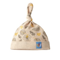 Sombrero de algodón orgánico para bebé, gorro de estilo bonito, supersuave y cómodo, 100%