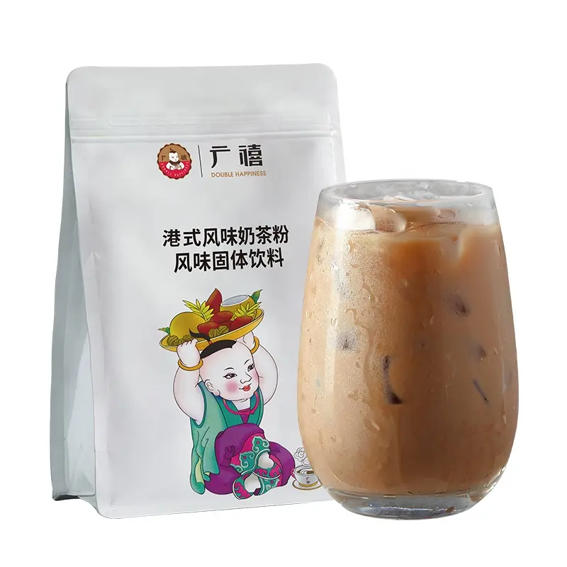 1kg Three in One Instant HongKong Style Milk Tea Powder for Bubble Tea