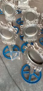 6 Inch Lug Wafer Loại Wcb Dao Van Cổng Với Tay Bánh Xe Van Cổng Sản Xuất - Product Image 4