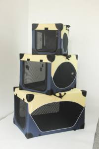 Portador de Perrera de viaje ligero de caja de aluminio patentado para animales pequeños a grandes - Product Image 6