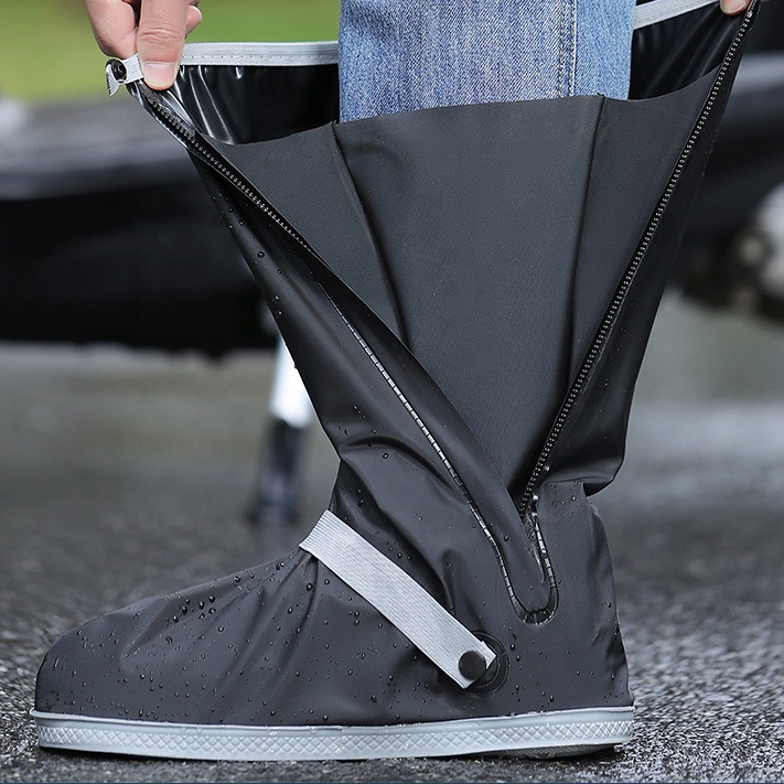 Anti slip Overshoes High Thick Waterproof