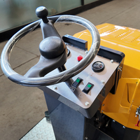 Compacteur routier hydraulique à double tambour compact et mini pour l'entretien des routes