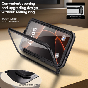 Étui <span class=keywords><strong>de</strong></span> <span class=keywords><strong>téléphone</strong></span> étanche et antichoc pour la plongée sous-marine et la natation, 2 mètres sous l'eau, pour <span class=keywords><strong>Samsung</strong></span> Galaxy A16 4G A26 A36 A56 A17 A37 A57 5G - Product Image 4
