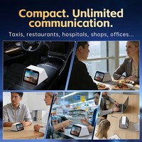 Dispositif de traduction intelligent AI avec écran tactile HD de 5 pouces, traduction hors ligne en temps réel 4G/WiFi, plus de 70 langues, utilisation portable sur ordinateur de bureau