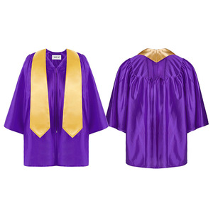 Venta caliente vestido de graduación para niños traje personalizado niños preescolar vestido y gorra para la venta - Product Image 4