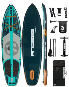 OEM personalizado atacado prancha de remo para pesca surf Standup prancha inflável para levantar