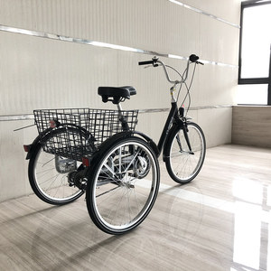 Tricycle adulte pas cher de Chine, 24 pouces, familial, GW-7012, vélo adulte pas cher de Chine GW-7012 - Product Image 4