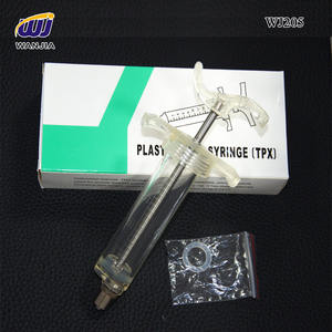 20ml TPXプラスチック製獣医用注射器（医薬品・特殊耐油性）WAN JIAブランドISO9001認証高品質 - Product Image 3