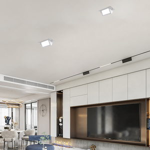 Đèn <span class=keywords><strong>Led</strong></span> Âm Trần Thạch Cao Có Thể Điều Chỉnh Độ Sáng Tùy Chỉnh Đèn <span class=keywords><strong>Led</strong></span> Âm Trần Âm Trần Hình Vuông Đôi Đèn Thương Mại Dự Án Ip44 - Product Image 6