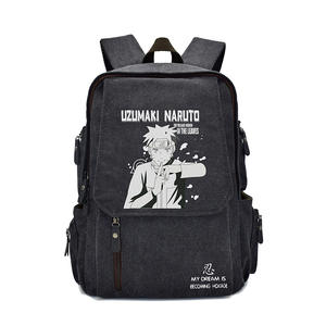 Sacs d'anime de style nouveau, sacs d'école pour étudiants, sacs en toile, One Piece, <span class=keywords><strong>Dragon</strong></span> <span class=keywords><strong>Ball</strong></span>, <span class=keywords><strong>sac</strong></span> à <span class=keywords><strong>dos</strong></span> - Product Image 4