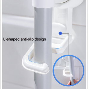 TAILI multifunzionale mocio da parete porta scopa da roccia porta mocio portaoggetti in <span class=keywords><strong>plastica</strong></span> porta scopa - Product Image 3