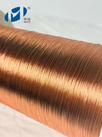Cable Litz aislado PU sólido autoadhesivo ultrafino LZ3SBUEWS 0.090 personalizado | Bobinas de alta frecuencia con clasificación de cobre flexible de 2600V