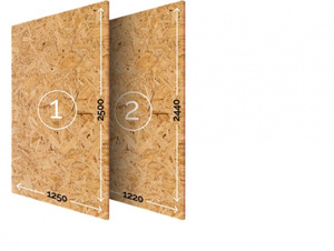 Fabricante de tableros <span class=keywords><strong>OSB</strong></span>, 18mm, 20mm, 21mm, resina fenólica recubierta de abedul, tablero de hebra orientada, precio de madera contrachapada - Product Image 2