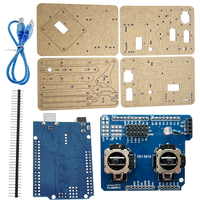 Kit de Brazo Robótico Acrílico OKY1080, Educación STEM, Proyecto de Aprendizaje DIY con Servomotores