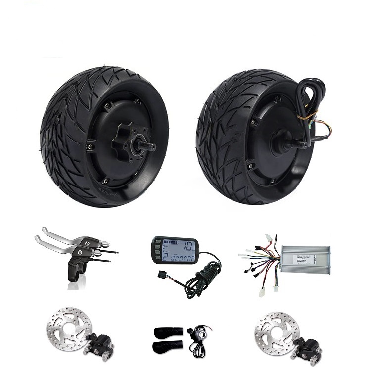 BLDC 8インチハブモーター 48V 1000W ファットタイヤ電動モーター