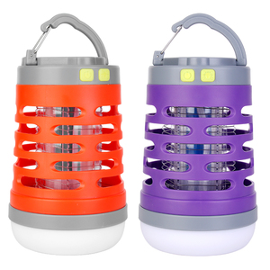 Ngoài trời điện cắm trại muỗi giết chết đèn <span class=keywords><strong>USB</strong></span> có thể sạc lại có thể tháo rời khẩn cấp Đèn pin Led cắm trại muỗi đèn - Product Image 1
