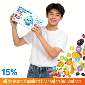 วิตามินกัมมี่สำหรับเด็ก ดีต่อระบบทางเดินอาหาร โปรไบโอติก คาร์ดามอม ดีเอชเอ วิตามินดี+แคลเซียม บำรุงสมองและกระดูก - Product Image 4