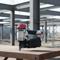 Cloueuse pneumatique CN70 OEM pour la fabrication de palettes, le travail du bois et la fabrication de meubles, en alliage d'aluminium et fer, capacité de 300 clous