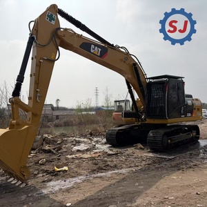 Excavatrice sur chenilles CAT 323D2L 2020, faible nombre d'heures (3800H), bon état de fonctionnement, excavatrice Caterpillar d'occasion avec moteur C7.1 à vendre - Product Image 4