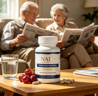Prix d'usine OEM/ODM, complément alimentaire antioxydant, capsules de NAD+ et de resvératrol